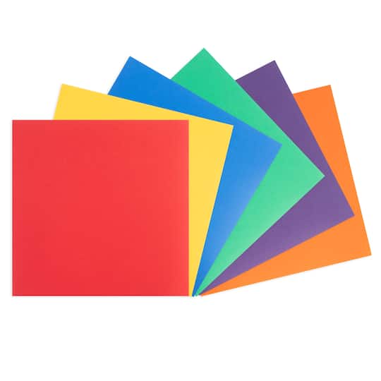 Primary 12" x 12" Linen Texture Cardstock by Recollections™, 60 Sheets